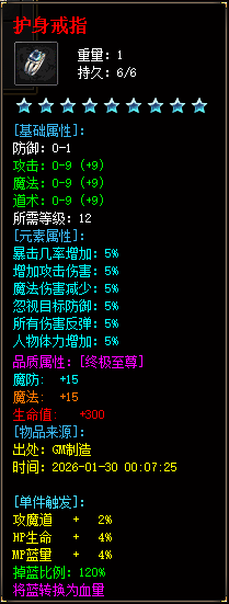 护身戒指